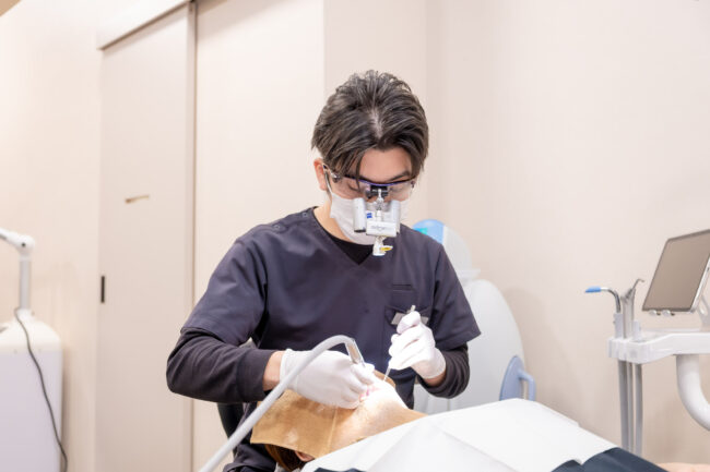 痛みに配慮した治療