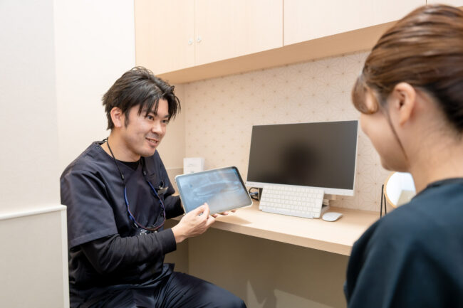 丁寧なカウンセリング