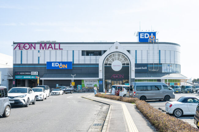 大型商業施設内で<br>通いやすい 